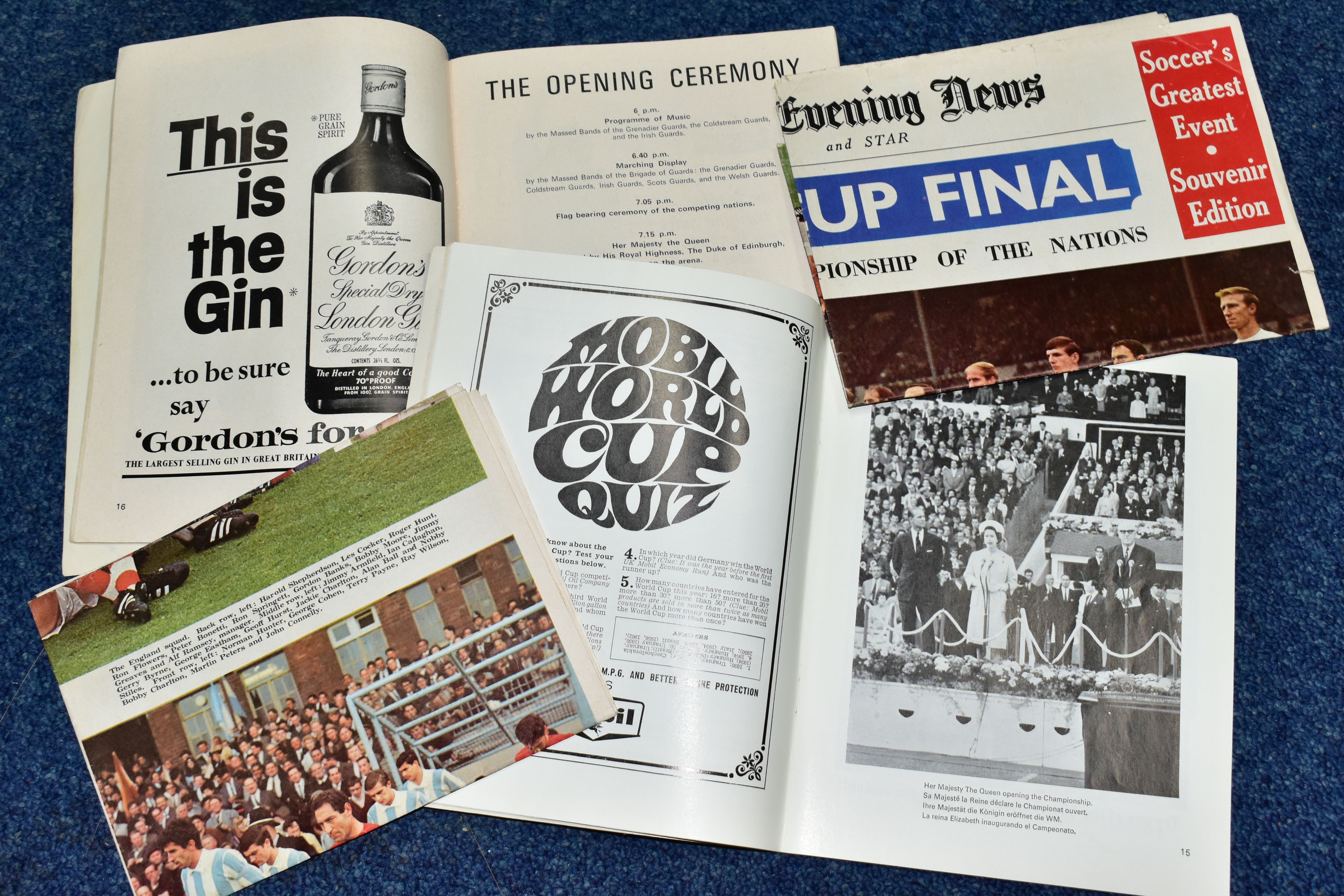 FOOTBALL PROGRAMMES, The World Championship Jules Rimet Cup Final 1966, England v West Germany and - Image 3 of 5