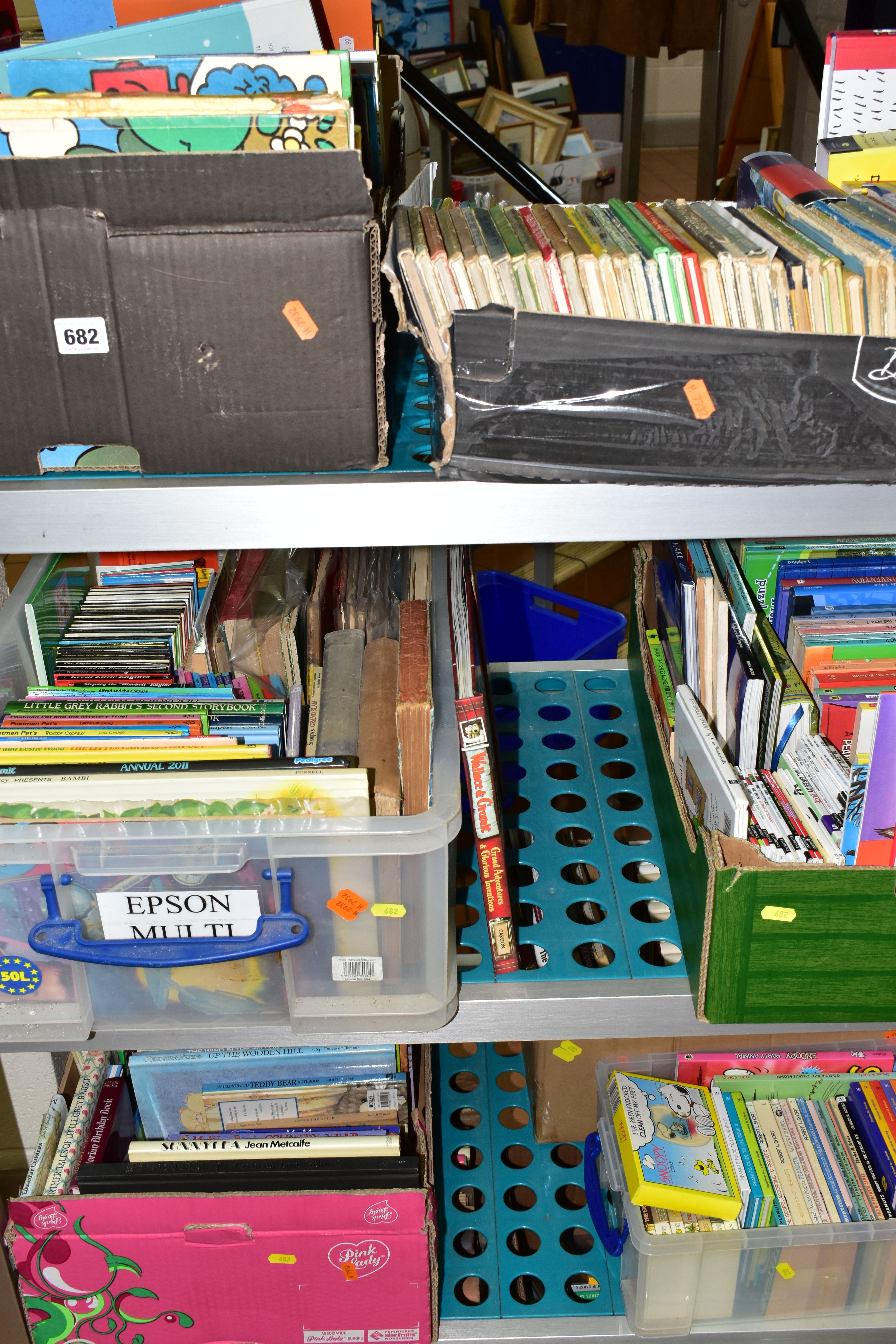 CHILDREN'S BOOKS, nine boxes containing a large collection of mostly Children's Publications in