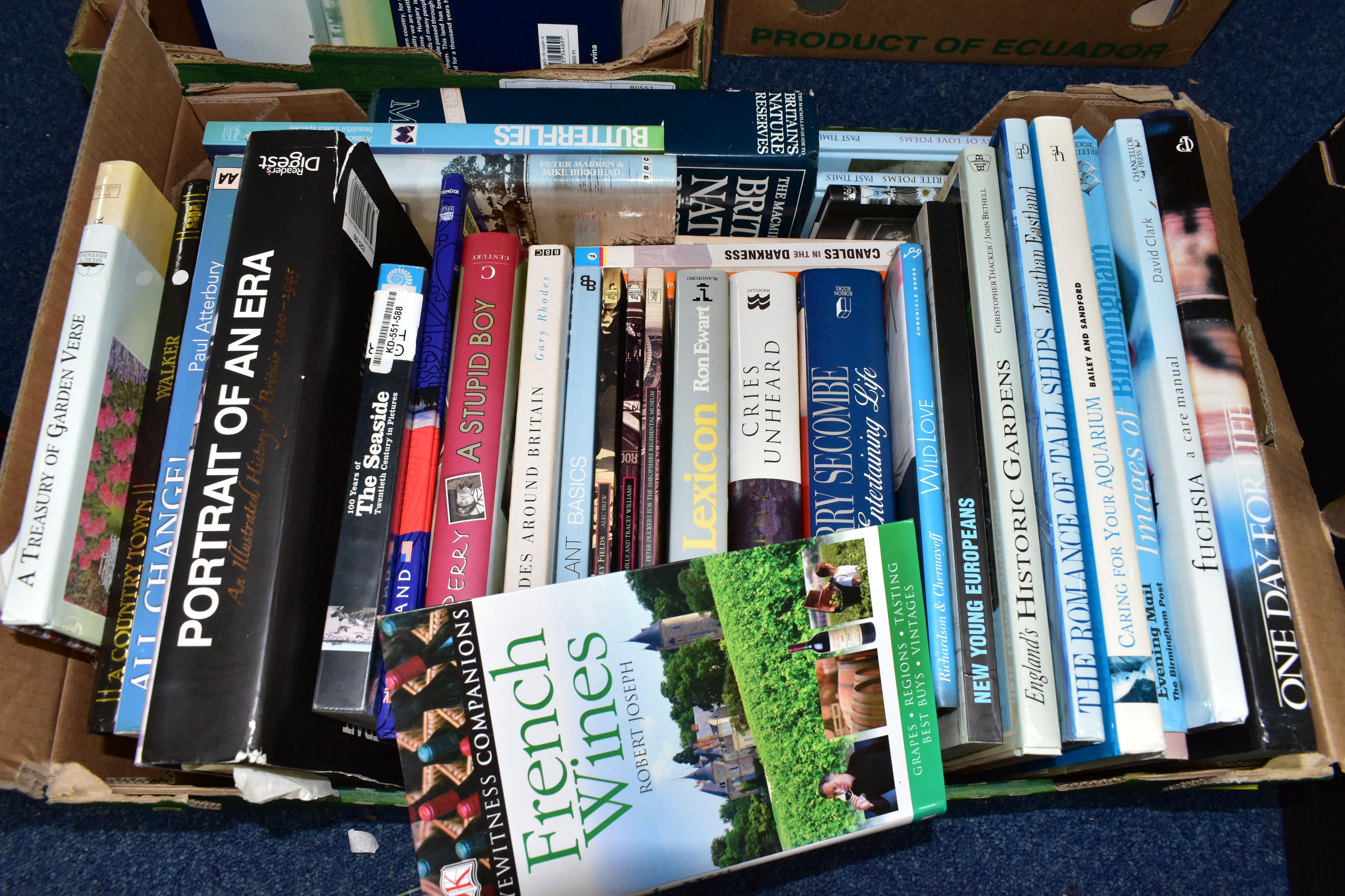BOOKS, six boxes containing approximately 175 titles in hardback and paperback formats, subjects - Image 6 of 7