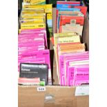 MAPS, one box containing over 100 Ordnance Survey maps (some duplicates) and others and a