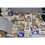 THIRTY ONE LILLIPUT LANE SCULPTURES FROM THE MIDLANDS COLLECTION AND SOME EMPTY BOXES, mostly