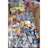 ONE BOX OF STAR WARS AND LONE RANGER LEGO sets, to include The Lone Ranger set 79108, Star Wars sets