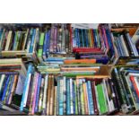 BOOKS & GUIDES, six boxes containing approximately 220 titles in hardback format and guide book