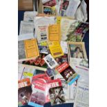 FOOTBALL PROGRAMMES, a large quantity of approximately 380 Football Programmes from the 1960s -1980s
