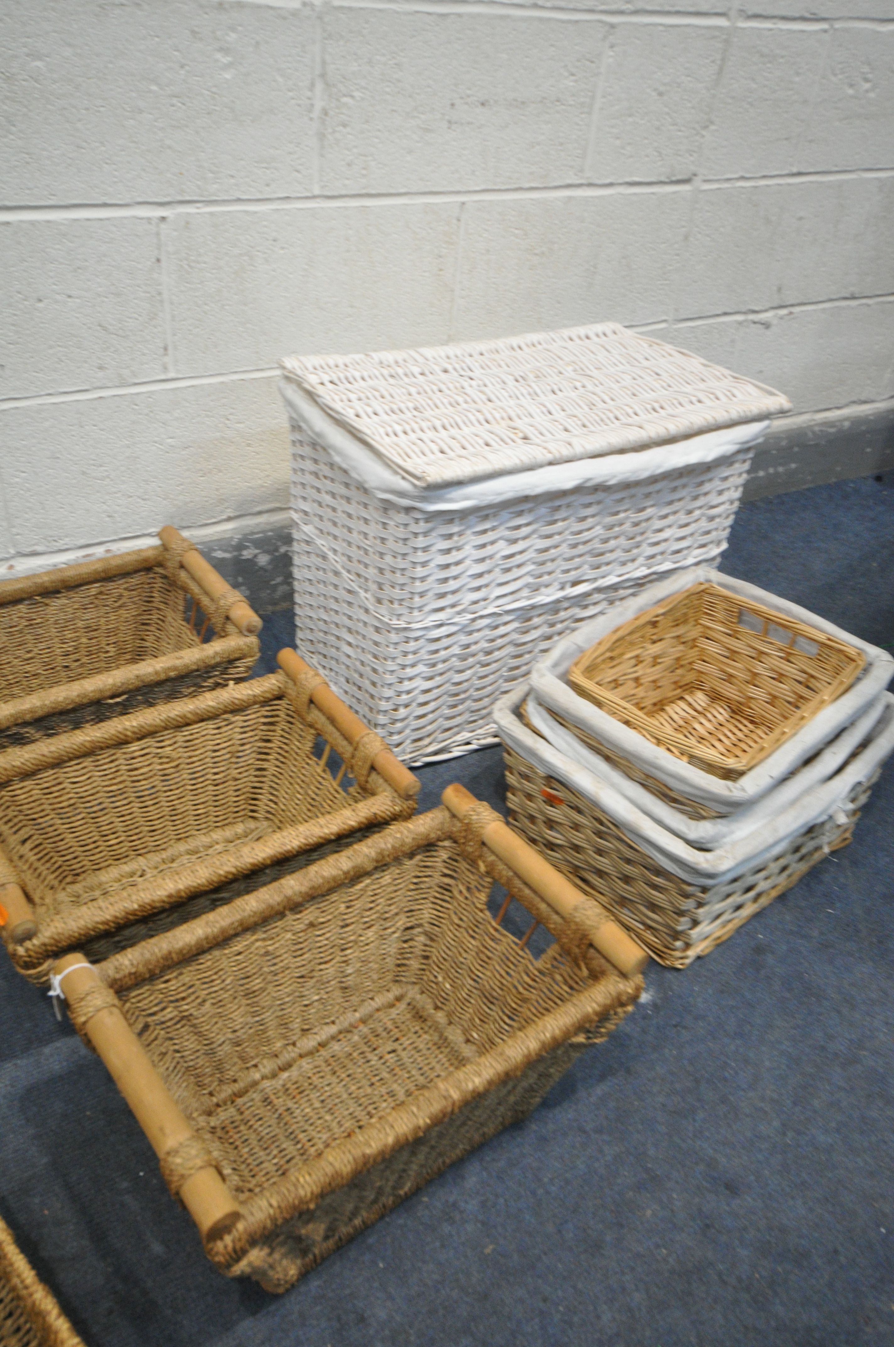 A SELECTION OF WICKER, of various styles and sizes - Image 3 of 3
