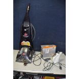 A BISSELL POWERWASH PROHEAT CARPET WASHER, and a Vax Grime Master Steam cleaner (PAT pass and both