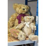 TWO MERYTHOUGHT 'ALPHA-FARNELL' LIMITED EDITION TEDDY BEARS, comprising a 'Replica Alpha-Farnell