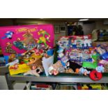 A COLLECTION OF ASSORTED TY BEANIE BABIES, to include McDonalds American Trio and other McDonalds