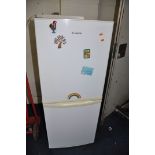 A CANDY FRIDGE FREEZER, width 55cm x depth 55cm x height 135cm (PAT pass and working at 0 and -28