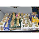 FIFTY ONE LILLIPUT LANE SCULPTURES FROM COLLECTORS CLUB AND SYMBOL OF MEMBERSHIP, mostly boxed and