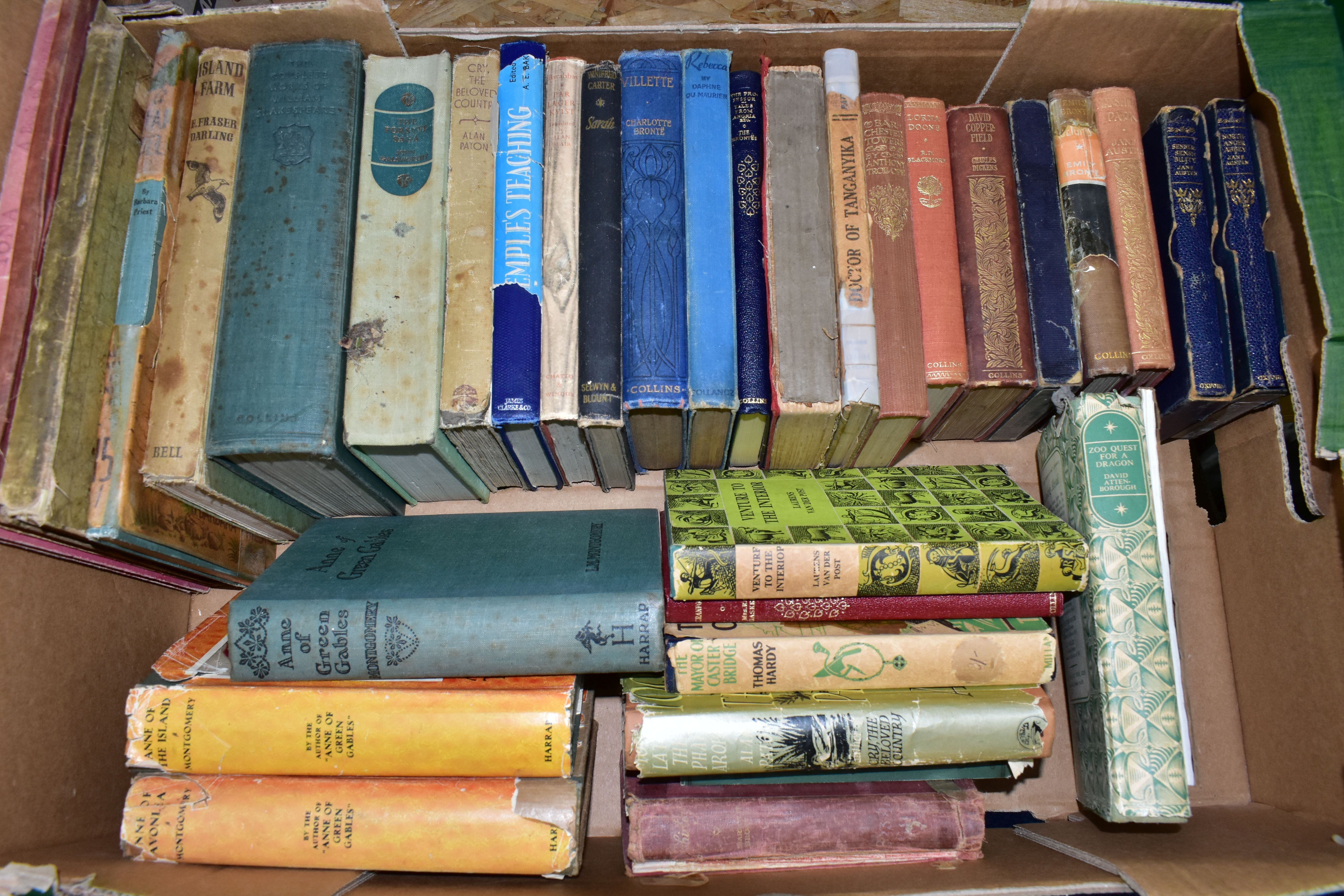 BOOKS, three boxes containing a collection of approximately 110 miscellaneous titles in mainly - Image 3 of 4