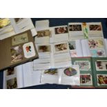 POSTCARDS, nine albums containing approximately 430 Postcards dating from the Edwardian era