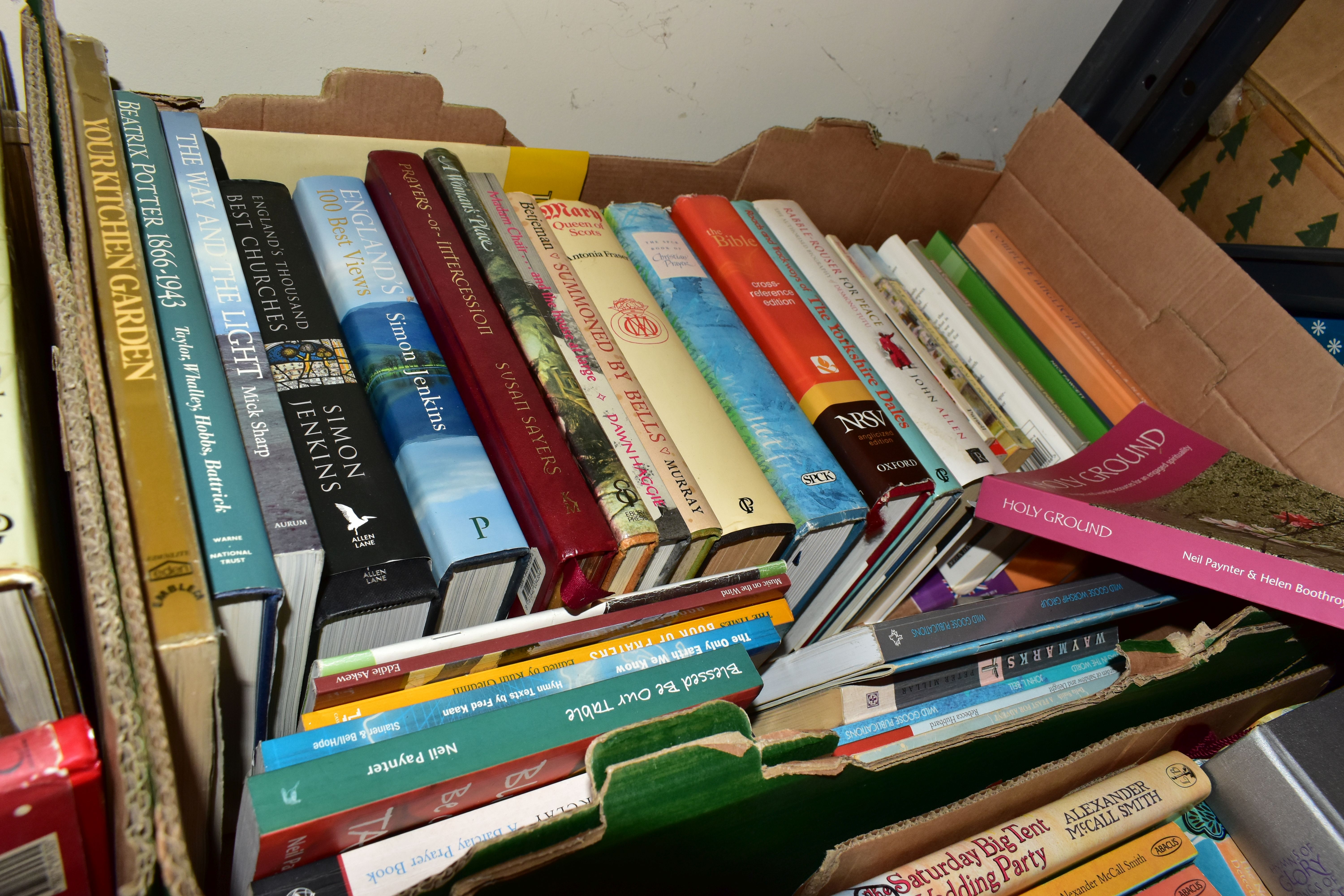 SEVEN BOXES OF BOOKS, containing approximately 275 titles in hardback and paperback formats, - Image 8 of 9