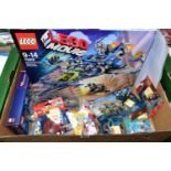 A QUANTITY OF ASSORTED LEGO SETS, to include sealed City set, No.60095 and opened and resealed Movie