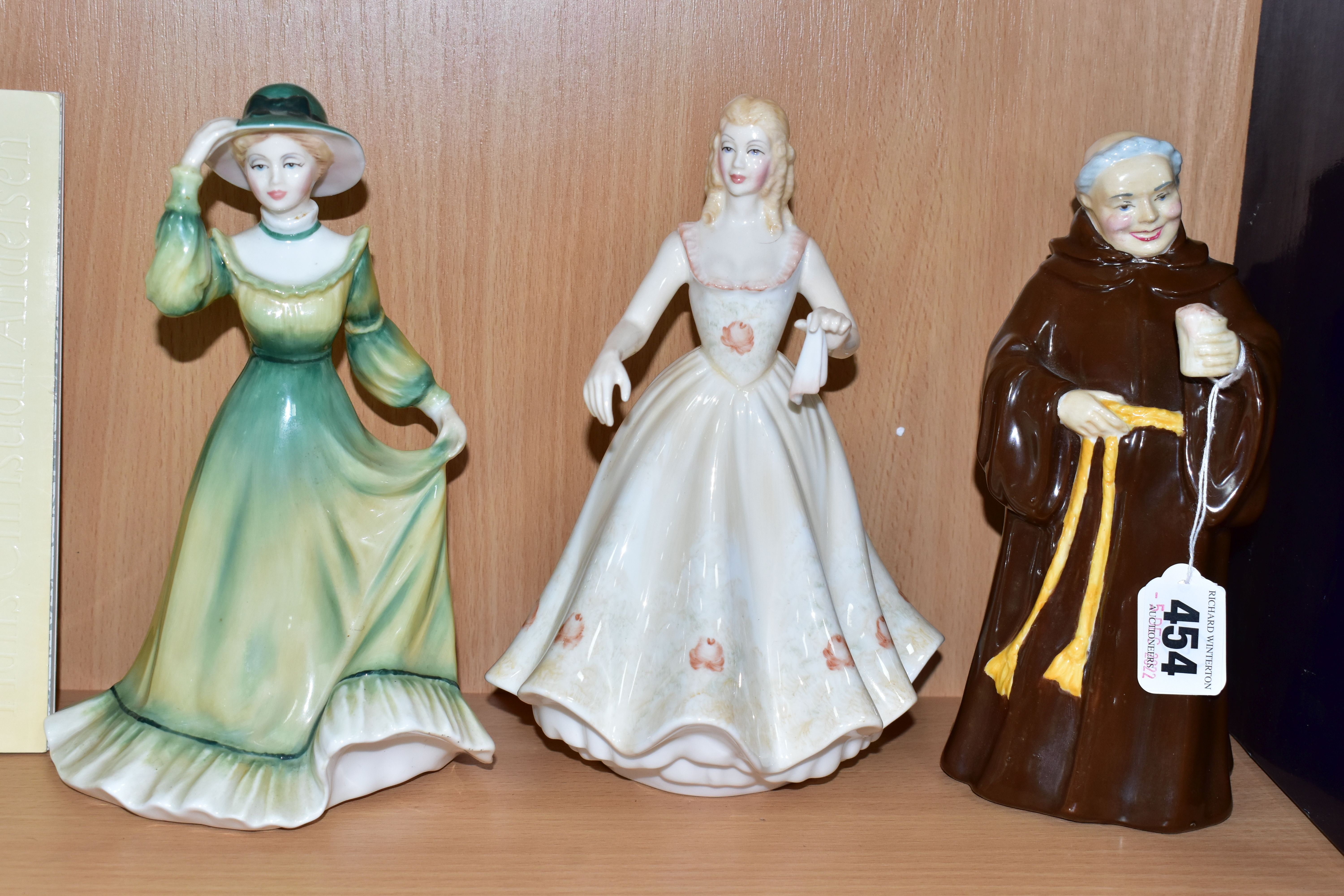 ELEVEN FIGURINES, comprising a boxed Royal Worcester Summers Day, Coalport: Holy Friar, Prudence ( - Image 5 of 8