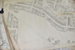 ORDNANCE SURVEY MAPS, seven maps Zincographed and Published by the Ordnance Survey Office,