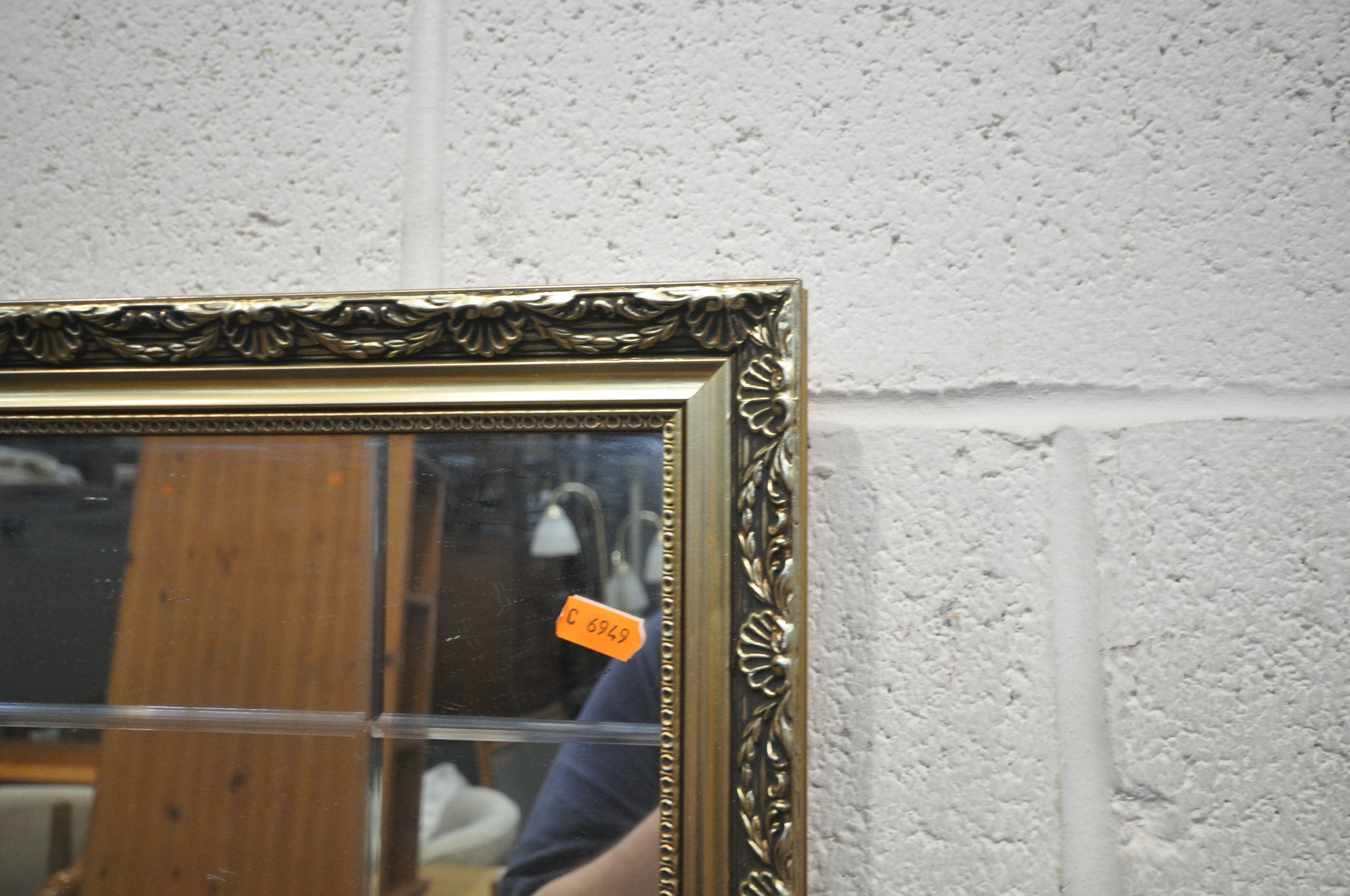 A SELECTION OF OCCASIONAL FURNITURE, to include a white painted bevelled edge wall mirror 104cm x - Image 3 of 4