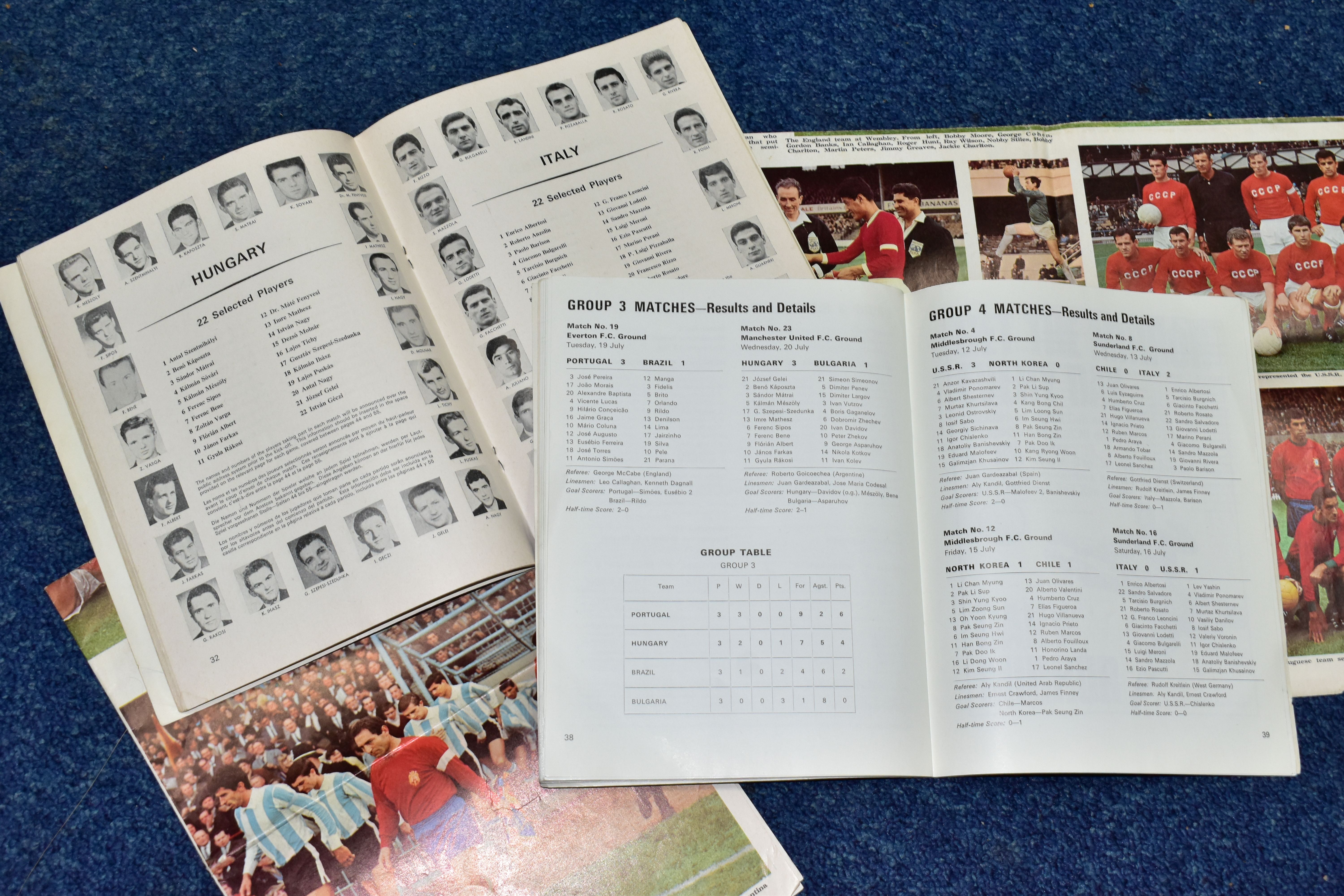 FOOTBALL PROGRAMMES, The World Championship Jules Rimet Cup Final 1966, England v West Germany and - Image 5 of 5