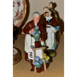 FOUR ROYAL DOULTON FIGURINES, comprising Flora HN2349, Country Lass HN1991, A Hostess of