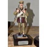 A LARGE STADDEN COLLECTION MILITARY FIGURE, of an Private of 'the Buffs (East Kent Regiment)