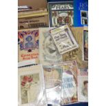 ROYAL EPHEMERA, one box containing a collection of paper ephemera, mostly related to Royalty