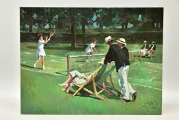 SHERREE VALENTINE DAINES (BRITISH 1959) 'PERFECT MATCH, a signed limited edition print depicting a