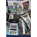 NEWCASTLE UNITED FC, a collection of books, programmes, photographs, a pennant, a supporter badge
