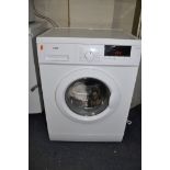 A LOGIK L612WM16 WASHING MACHINE, width 60cm x depth 50cm x height 85cm (PAT pass and powers up