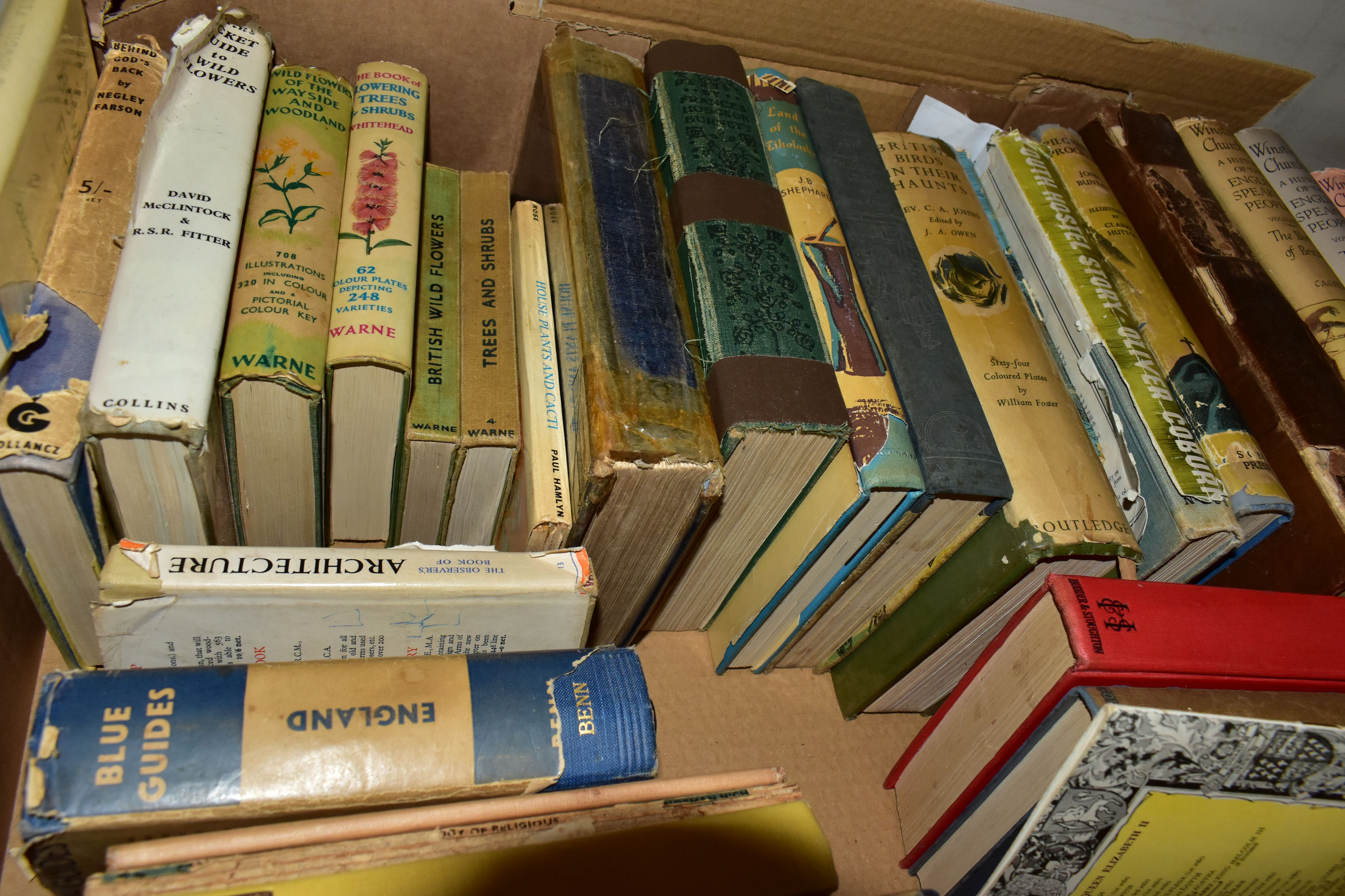 BOOKS, three boxes containing a collection of approximately 110 miscellaneous titles in mainly - Image 4 of 4