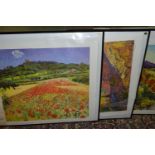 FREDERICK GORE RA (BRITISH 1913-2009) THREE LIMITED EDITION LITHOGRAPHIC PRINTS ALL WITH