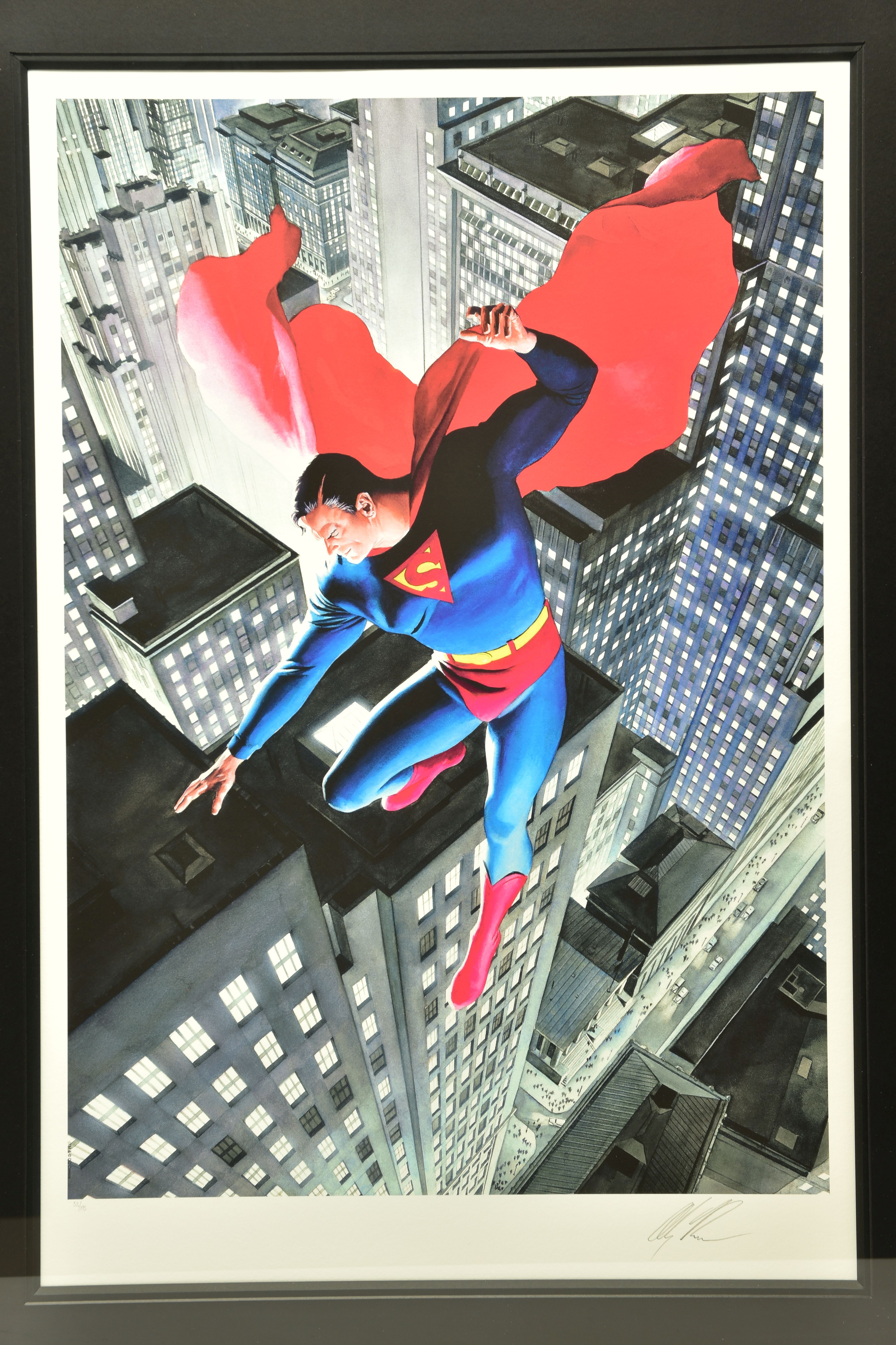 ALEX ROSS (AMERICAN CONTEMPORARY) 'SUPERMAN: TWENTIETH CENTURY' signed limited edition print, 52/195 - Image 2 of 7