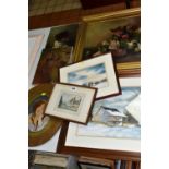 SEVEN 20TH CENTURY OILS AND WATERCOLOURS, comprising Harry Percy Clifford (active 1898-C1938) a