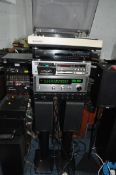 A MIXED COMPONANT HI FI comprising of a vintage Rotel RT622 Tuner, an Arcam Alpha 6 Amplifier, a