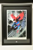ALEX ROSS (AMERICAN CONTEMPORARY) 'SUPERMAN: TWENTIETH CENTURY' signed limited edition print, 52/195