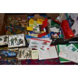 A QUANTITY OF ASSORTED TOYS, to include boxed Subbuteo Fivesides set (contents not checked, box