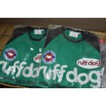 RUFF DOG T SHIRTS, one box containing twenty-six items, sizes 8 -16 -XL, various colours, packaged