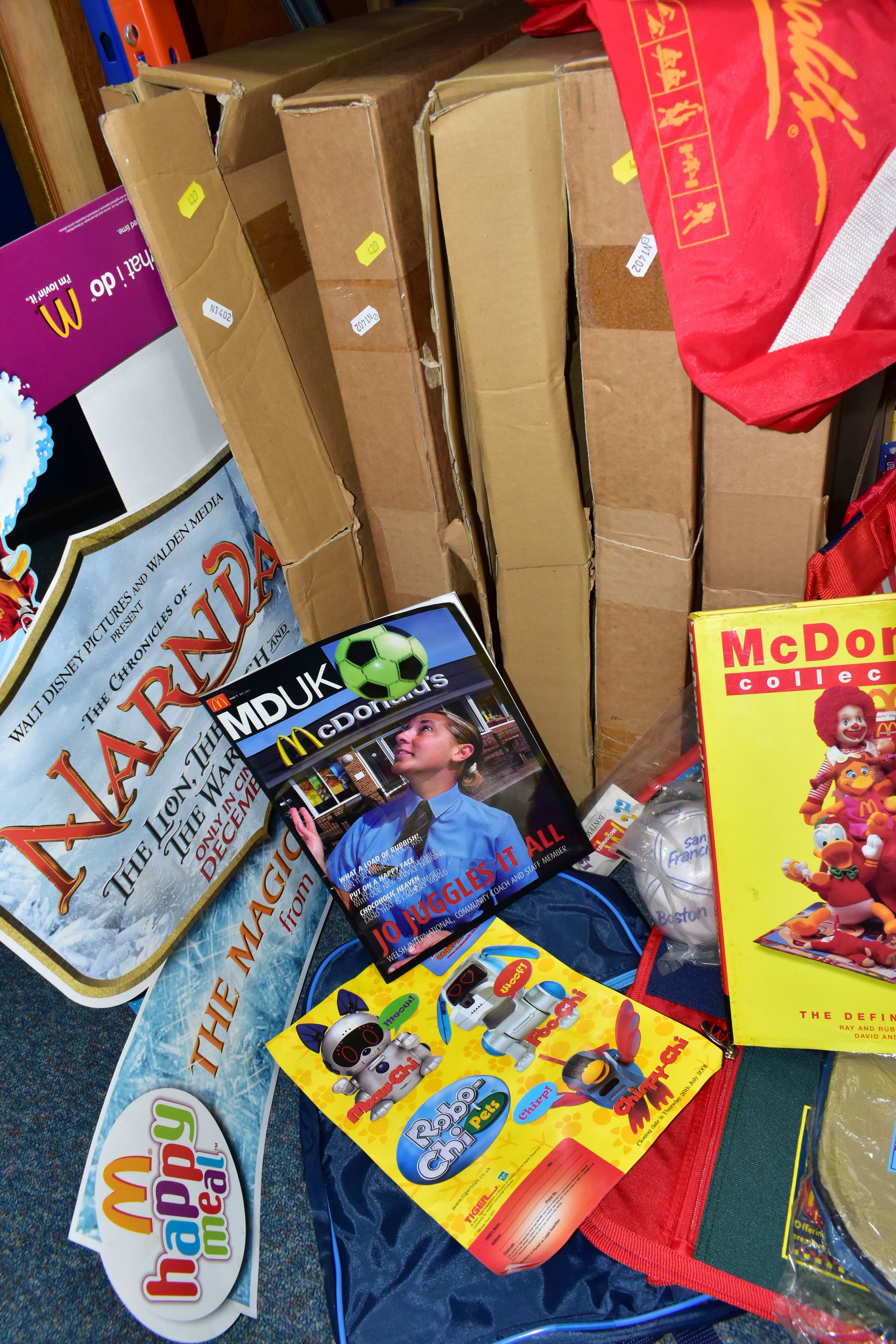 McDONALDS, six boxes containing Merchandiser Display Units, miniature World Cup footballs, - Image 3 of 3