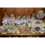 A COLLECTION OF THIRTY NINE DAVID WINTER LIMITED COTTAGES AND A DAVID WINTER COLLECTORS GUILD