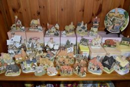 A COLLECTION OF THIRTY NINE DAVID WINTER LIMITED COTTAGES AND A DAVID WINTER COLLECTORS GUILD