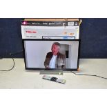 A TOSHIBA 24WD3A63DB 24in TV with remote and original box (PAT pass and working)