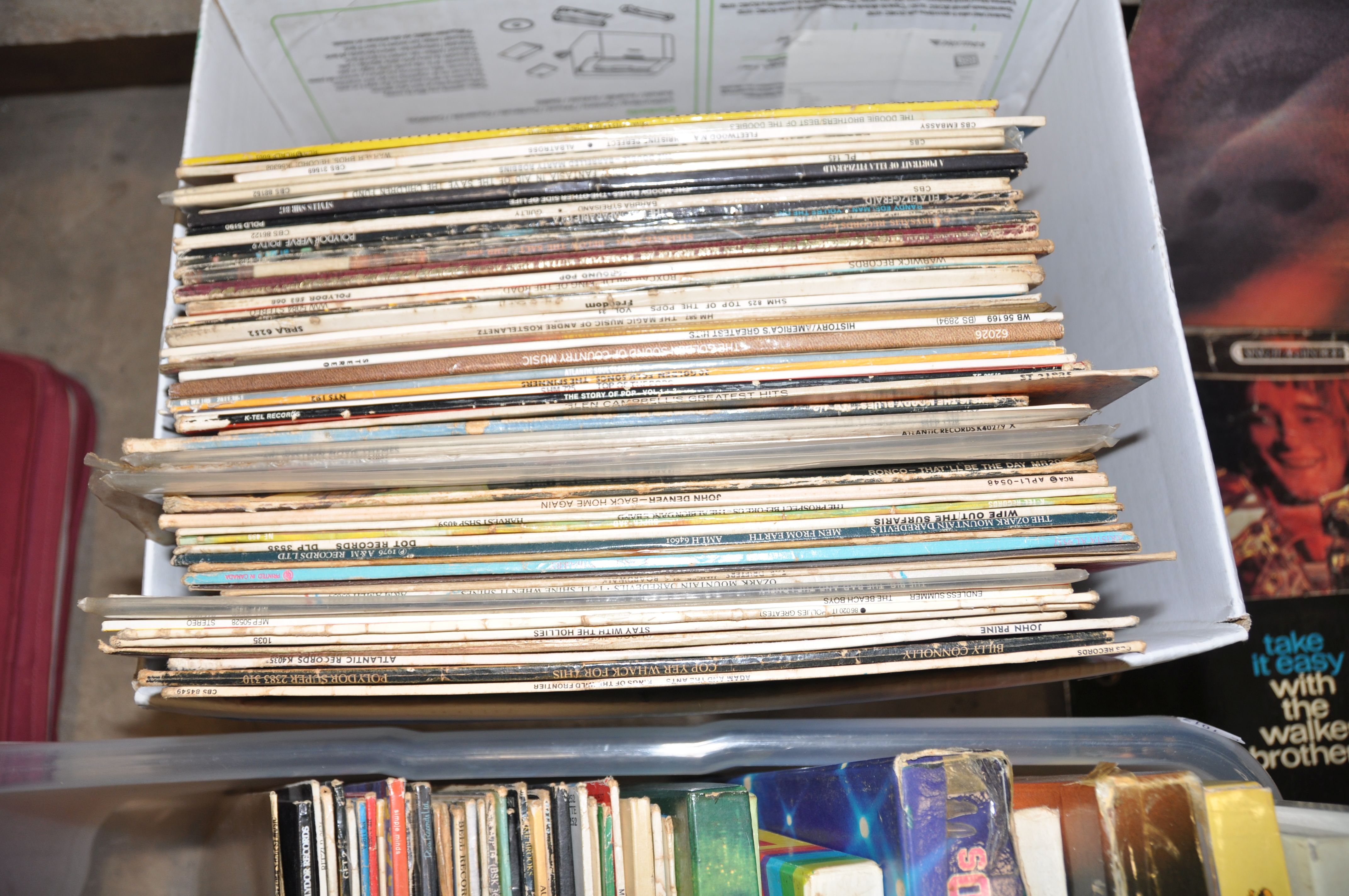 TWO TRAYS CONTAINING OVER ONE HUNDRED LPs AND BOXSETS including Friends, Shut Down Vol 2, and Little - Image 3 of 4