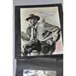 FILM STAR SIGNED PHOTOGRAPHS in one album containing 120 photographs of some of the biggest