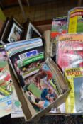 FOOTBALL EPHEMERA, a large collection of miscellaneous Football related material to include twenty-