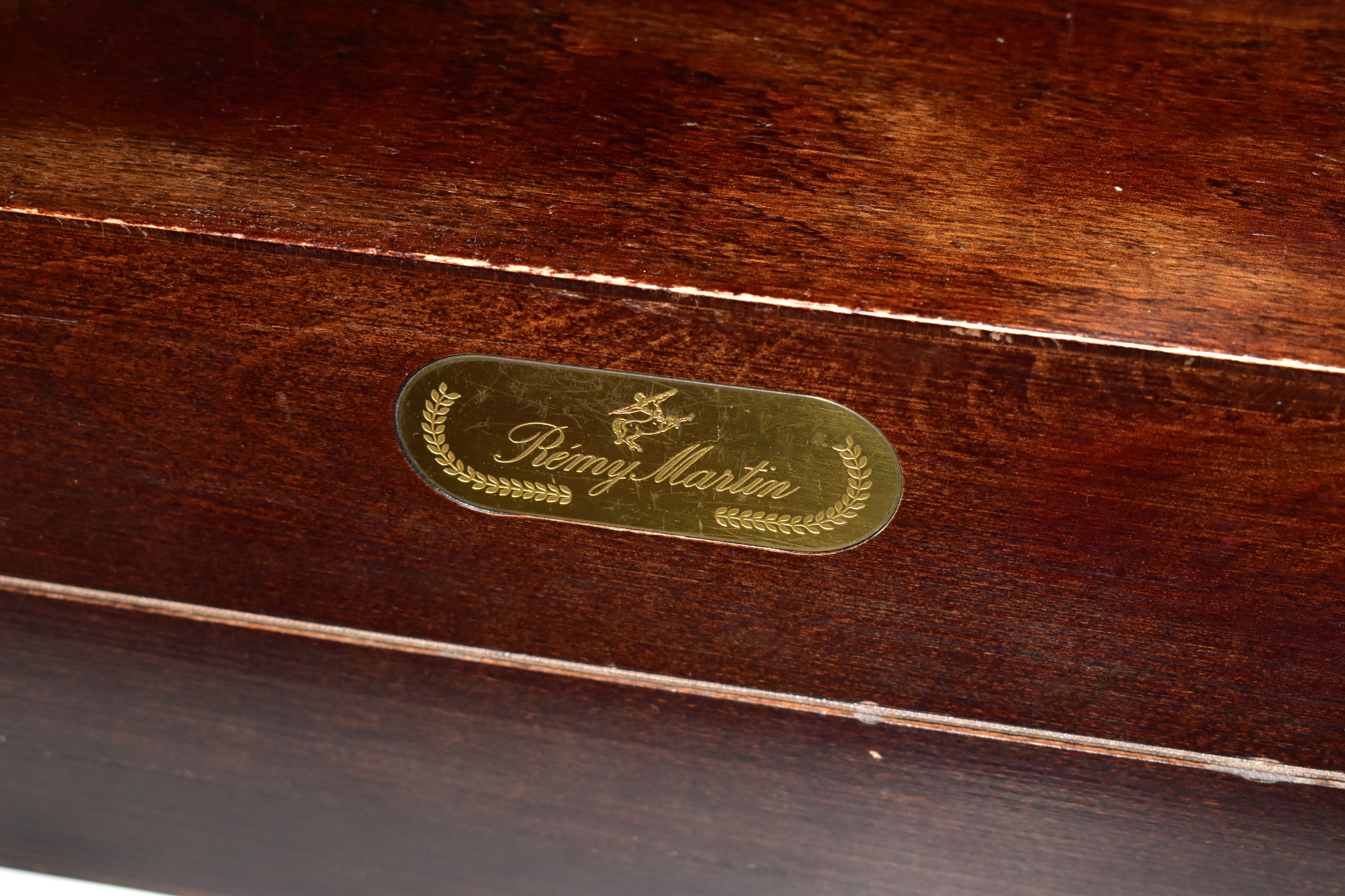 A REGENCY ROSEWOOD TEA CADDY AND TWO WRITING SLOPES, the tea caddy of sarcophagus form supported - Image 7 of 9