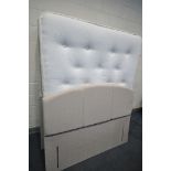 A HEALTH BED 5FT DIVAN BED AND AN ULTRA 2000 NATURAL MATTRESS