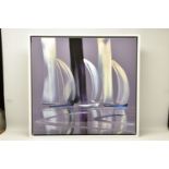DUNCAN MACGREGOR DMAC (BRITISH 1961) 'STILL WATERS' a signed limited edition print of yachts 22/195,