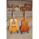 A VANTAGE VC20 CLASSICAL GUITAR with a laminated Cedar top, laminated Rosewood back and sides,