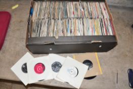 A TRAY CONTAINING APPROX FOUR HUNDRED AND FIFTY 7in SINGLES including Ricky Nelson, Simon and