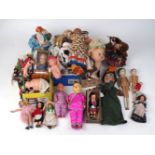 A group of dolls, 20th century and later, of varying sizes and makers, to include modern bisque head