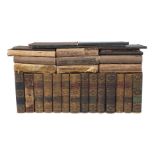 A collection of Jewish Torah/prayer books, late 19th century, with leather and gilt bindings (30)
